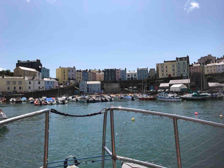 Lobster Cottage - Stylish 3 Bedroom Cottage In Heart Of Tenby Town, Pembrokeshire 外观 照片